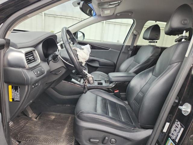 5XYPHDA1XJG354075 - 2018 KIA SORENTO EX BLACK photo 7