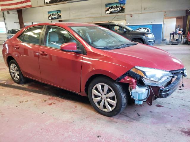 5YFBURHE5EP072102 - 2014 TOYOTA COROLLA L RED photo 4