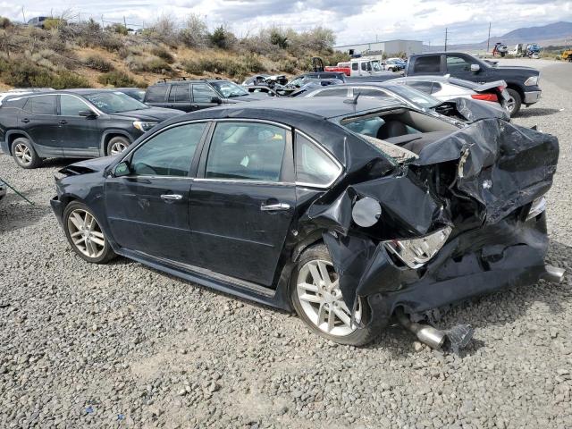 2G1WC5E32D1191022 - 2013 CHEVROLET IMPALA LTZ BLACK photo 2