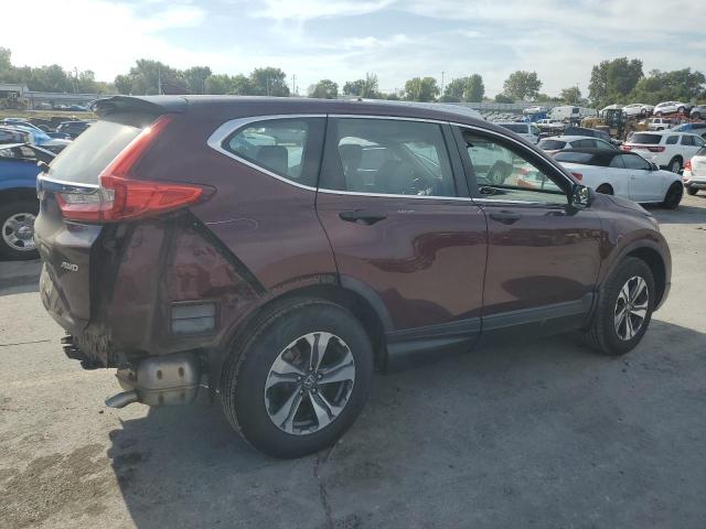 5J6RW6H39JL002394 - 2018 HONDA CR-V LX RED photo 3