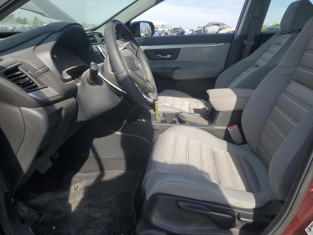 5J6RW6H39JL002394 - 2018 HONDA CR-V LX RED photo 7
