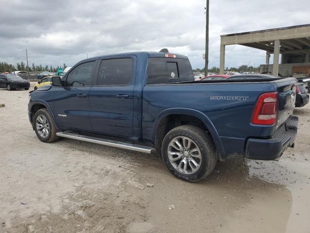 1C6SRFJT4MN771216 - 2021 RAM 1500 LARAMIE BLUE photo 2