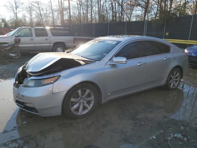 19UUA8F56CA023539 - 2012 ACURA TL SILVER photo 1