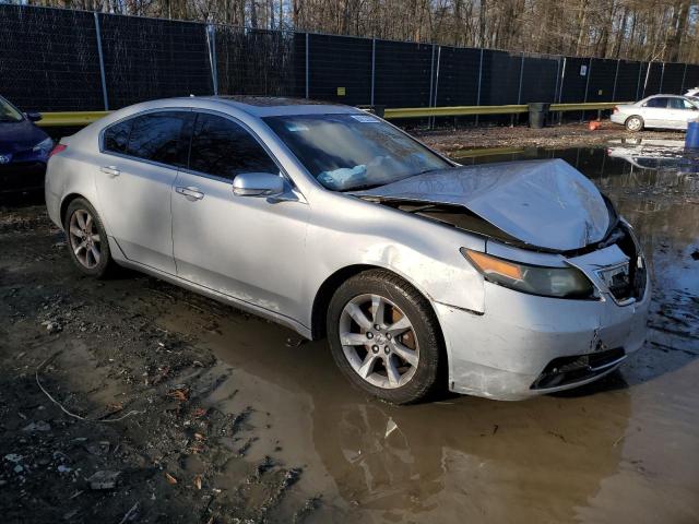 19UUA8F56CA023539 - 2012 ACURA TL SILVER photo 4