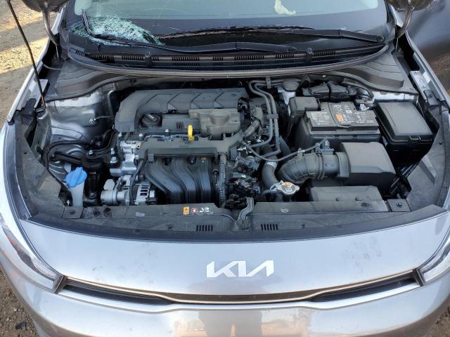 3KPA25AD3PE531188 - 2023 KIA RIO S SILVER photo 11