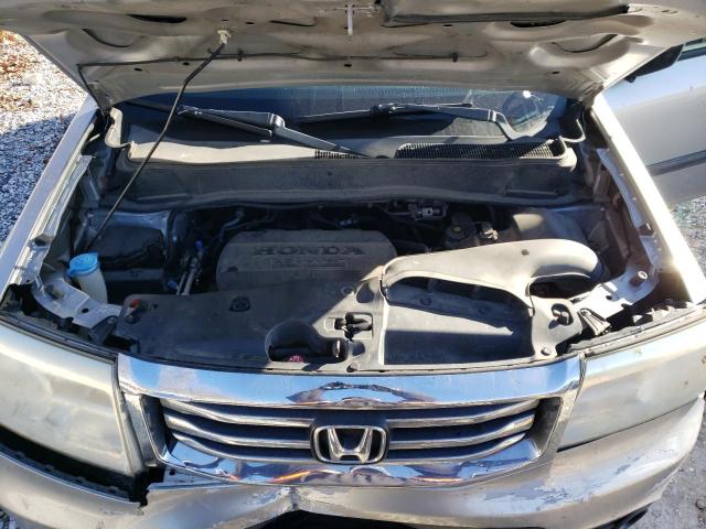 5FNYF3H28EB015654 - 2014 HONDA PILOT LX SILVER photo 12