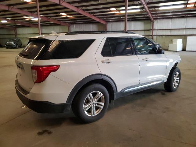 1FMSK8DH2LGB08726 - 2020 FORD EXPLORER XLT WHITE photo 3