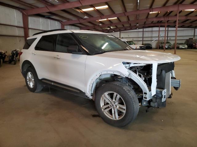 1FMSK8DH2LGB08726 - 2020 FORD EXPLORER XLT WHITE photo 4