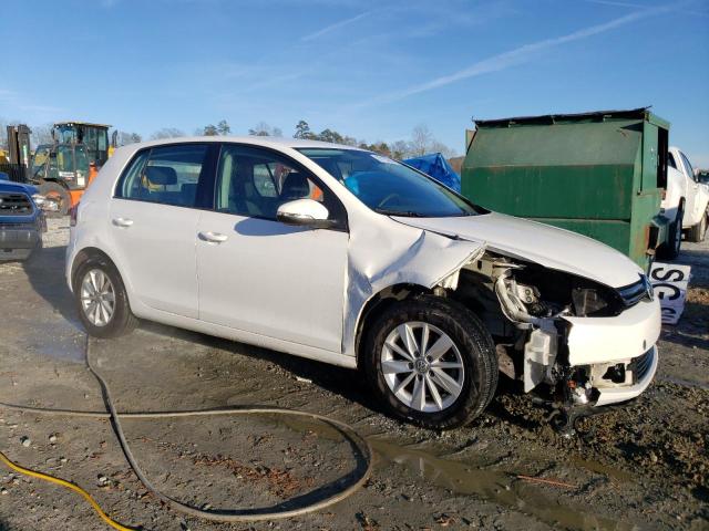 WVWDA7AJ9AW224137 - 2010 VOLKSWAGEN GOLF WHITE photo 4