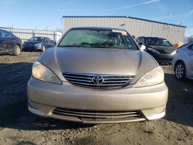 4T1BE32K65U625394 - 2005 TOYOTA CAMRY LE GOLD photo 5
