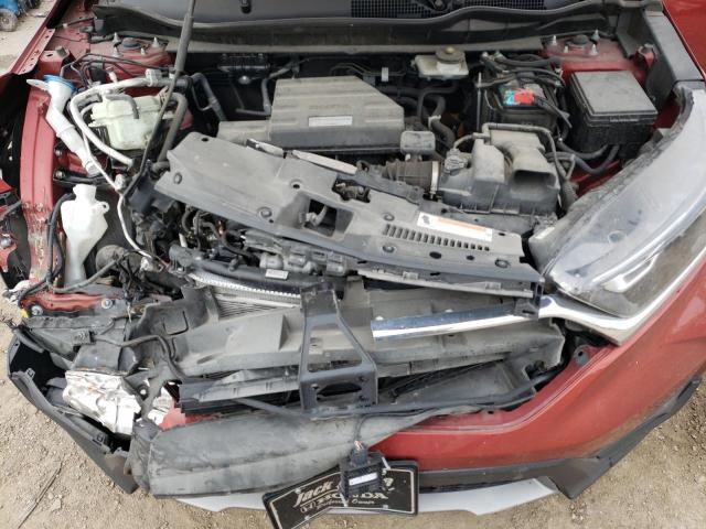 5J6RW2H82JL007313 - 2018 HONDA CR-V EXL RED photo 12