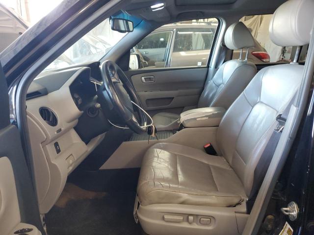 5FNYF3H53DB026912 - 2013 HONDA PILOT EXL BLACK photo 7