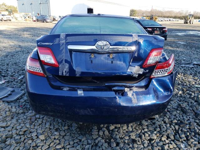 JTNBF3EK7A3000690 - 2010 TOYOTA CAMRY BASE BLUE photo 6