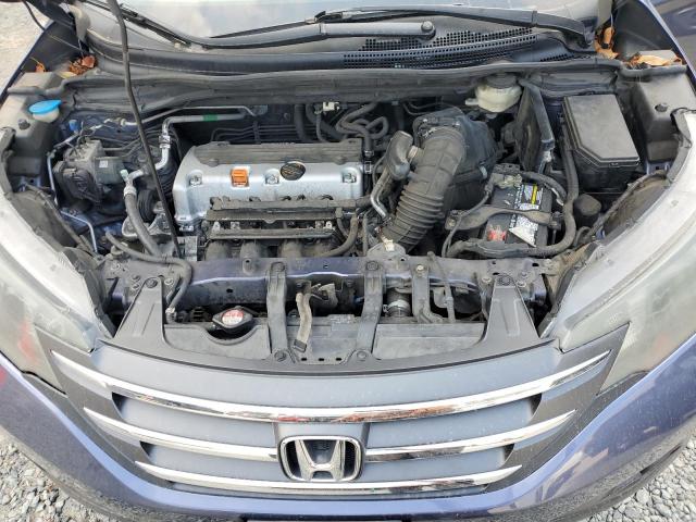 JHLRM3H70CC005817 - 2012 HONDA CR-V EXL BLUE photo 12