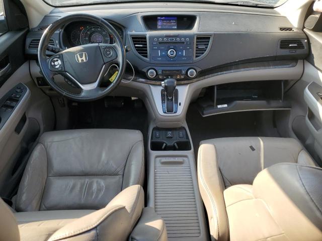 JHLRM3H70CC005817 - 2012 HONDA CR-V EXL BLUE photo 8