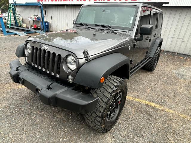 1C4BJWDG4GL310659 - 2016 JEEP WRANGLER U SPORT CHARCOAL photo 2