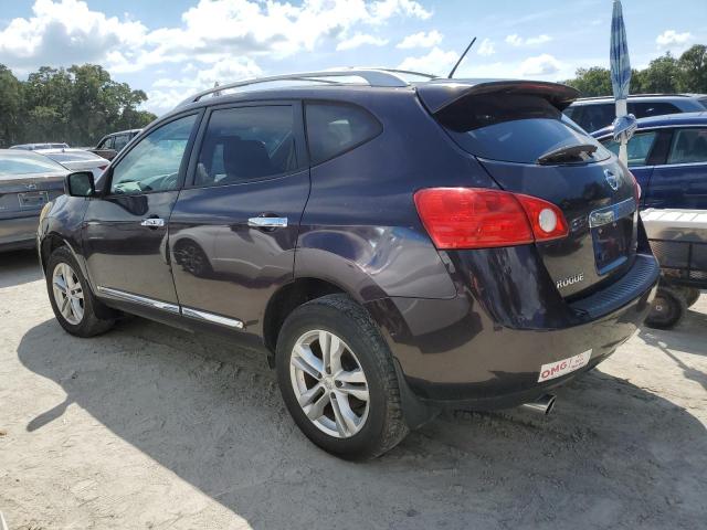 JN8AS5MV8DW627585 - 2013 NISSAN ROGUE S MAROON photo 2