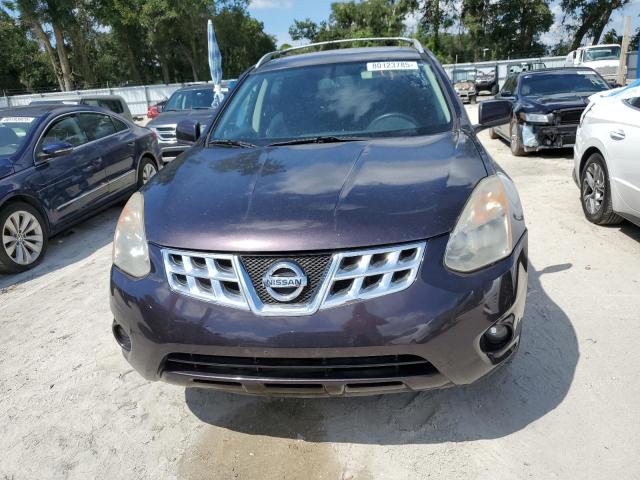 JN8AS5MV8DW627585 - 2013 NISSAN ROGUE S MAROON photo 5