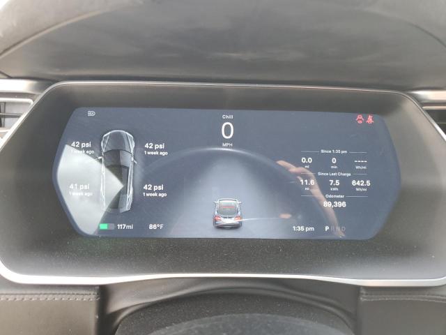 5YJSA1E12GF156663 - 2016 TESLA MODEL S Gri fotoğraf 9