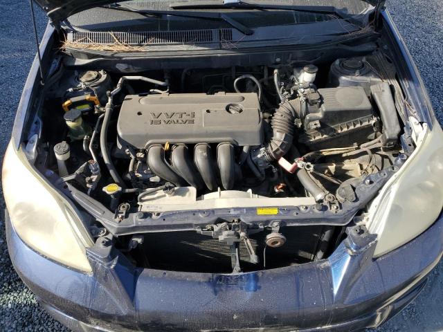 2T1KR32E88C706305 - 2008 TOYOTA COROLLA MA XR BLUE photo 11