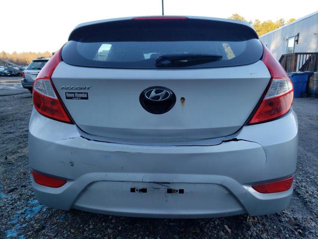 KMHCU5AE0DU055440 - 2013 HYUNDAI ACCENT GLS SILVER photo 6