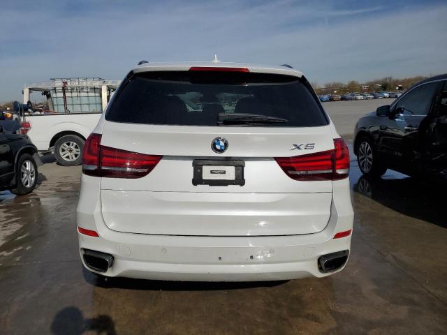 5UXKR6C56J0U15171 - 2018 BMW X5 XDRIVE50I WHITE photo 6