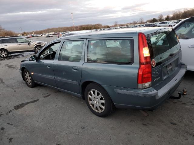 YV1SW61T232331863 - 2003 VOLVO V70 TEAL photo 2