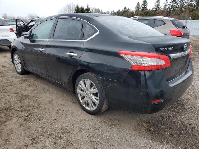 3N1AB7AP5DL665491 - 2013 NISSAN SENTRA S BLACK photo 2