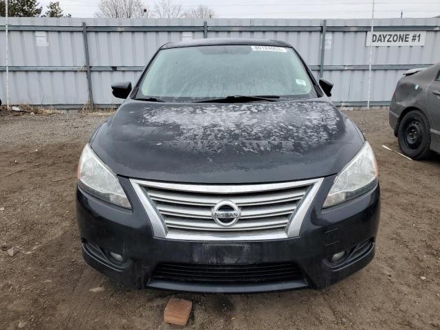 3N1AB7AP5DL665491 - 2013 NISSAN SENTRA S BLACK photo 5