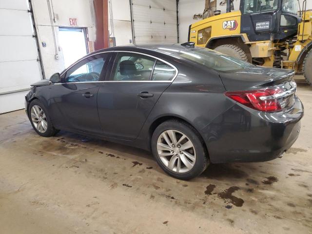 2G4GK5EX9G9188475 - 2016 BUICK REGAL GRAY photo 2