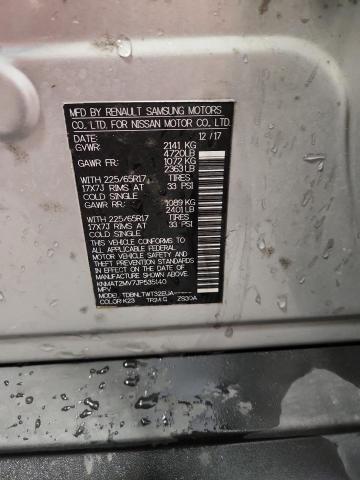 KNMAT2MV7JP535140 - 2018 NISSAN ROGUE S SILVER photo 13