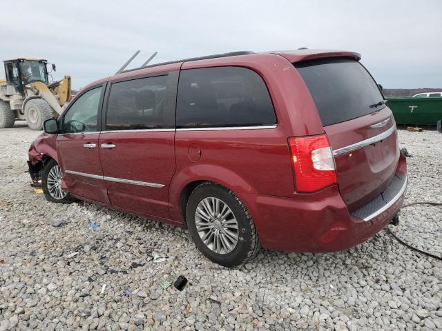 2C4RC1CG2GR193846 - 2016 CHRYSLER TOWN & COU TOURING L BURGUNDY photo 2