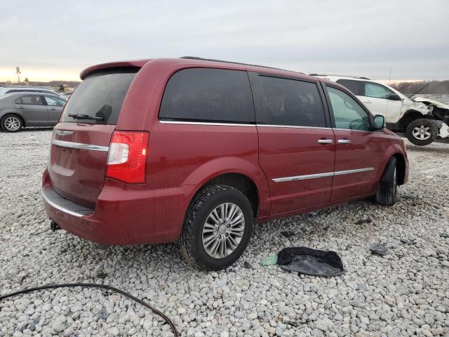 2C4RC1CG2GR193846 - 2016 CHRYSLER TOWN & COU TOURING L BURGUNDY photo 3