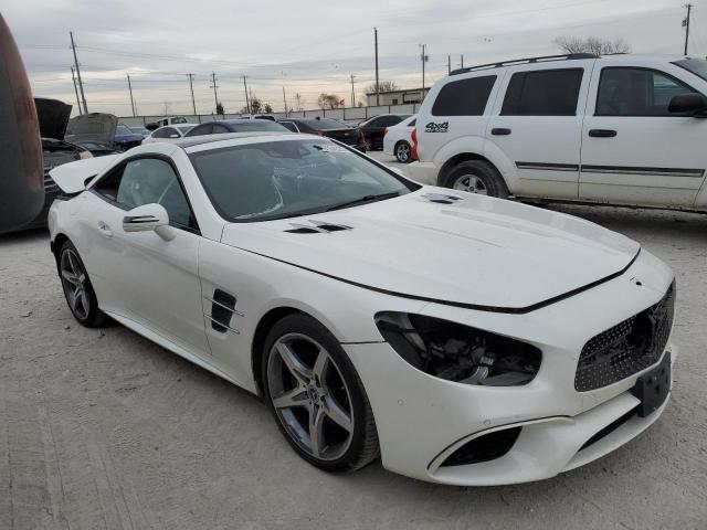 WDDJK7DA5JF051444 - 2018 MERCEDES-BENZ SL 550 WHITE photo 4