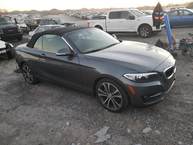 WBA1K9C58GV321708 - 2016 BMW 228 I SULEV GRAY photo 4