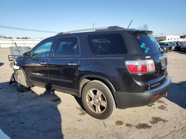 1GKLRKED9AJ145242 - 2010 GMC ACADIA SL BLACK photo 2