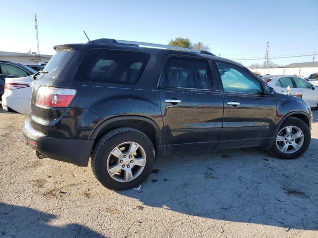 1GKLRKED9AJ145242 - 2010 GMC ACADIA SL BLACK photo 3