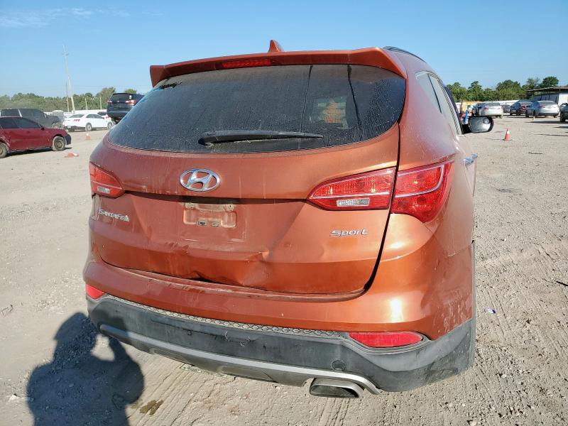 5XYZU3LB7DG064286 - 2013 HYUNDAI SANTA FE SPORT ORANGE photo 6