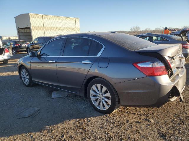 1HGCR2F86EA294423 - 2014 HONDA ACCORD EXL GRAY photo 2