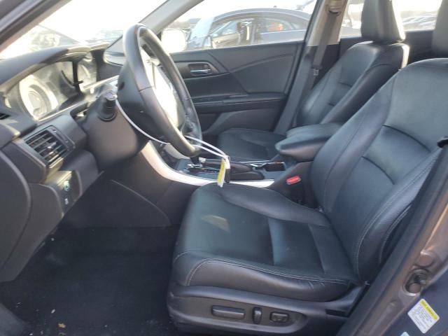 1HGCR2F86EA294423 - 2014 HONDA ACCORD EXL GRAY photo 7