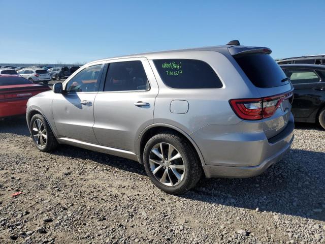 1C4RDHAG7EC483644 - 2014 DODGE DURANGO SXT SILVER photo 2