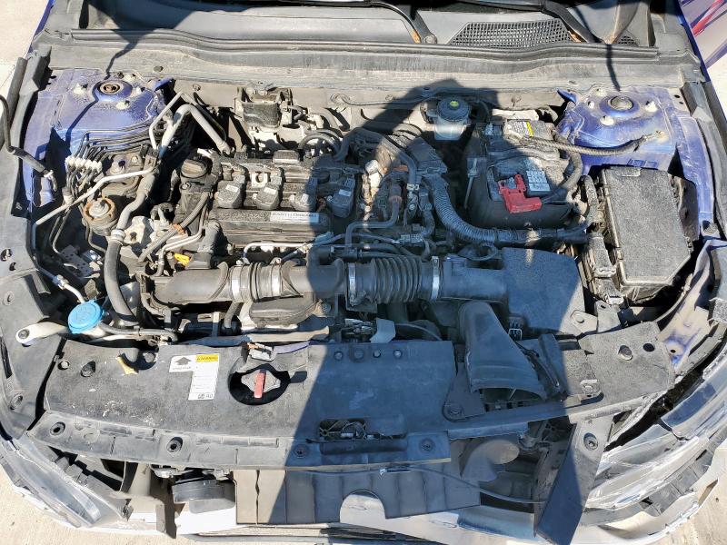 1HGCV1F34JA230112 - 2018 HONDA ACCORD SPORT BLUE photo 11