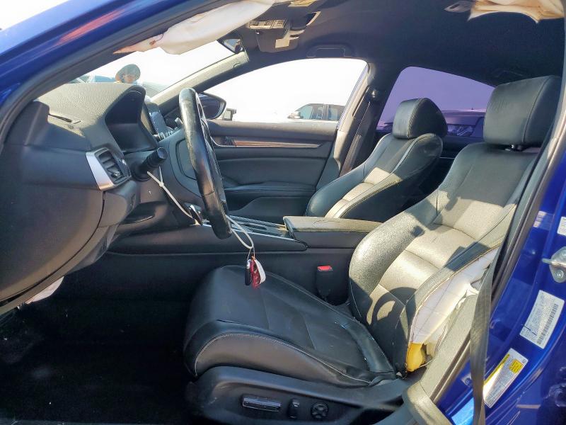 1HGCV1F34JA230112 - 2018 HONDA ACCORD SPORT BLUE photo 7