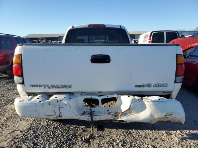 5TBBT48116S487034 - 2006 TOYOTA TUNDRA ACCESS CAB LIMITED WHITE photo 6