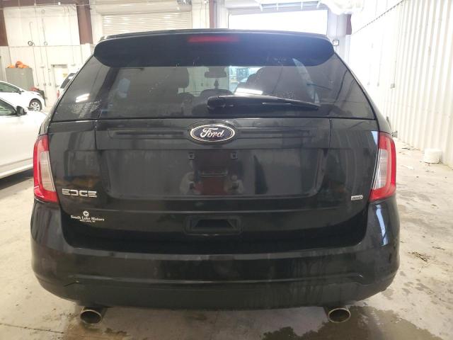 2FMDK4GC7EBA84015 - 2014 FORD EDGE SE BLACK photo 6