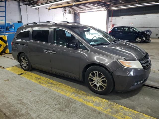 5FNRL5H62CB014234 - 2012 HONDA ODYSSEY EXL GRAY photo 4