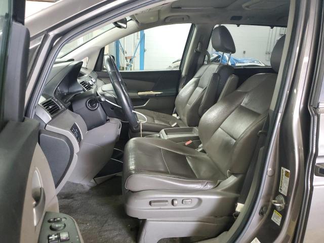 5FNRL5H62CB014234 - 2012 HONDA ODYSSEY EXL GRAY photo 7