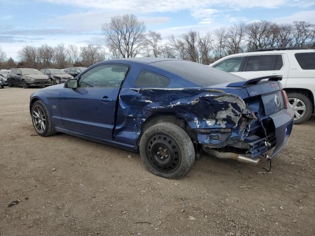 1ZVHT82H185186798 - 2008 FORD MUSTANG GT BLUE photo 2