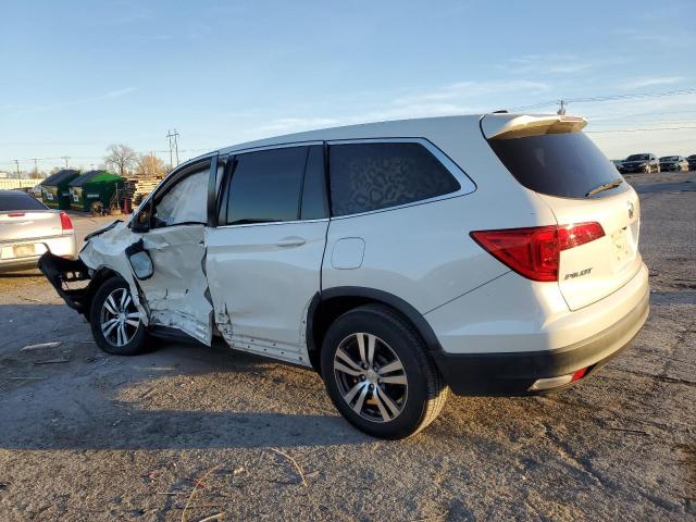 5FNYF5H8XHB007477 - 2017 HONDA PILOT EXL WHITE photo 2