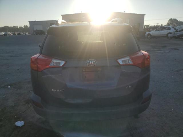 2T3ZFREV0EW096150 - 2014 TOYOTA RAV4 LE BLUE photo 6